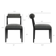 Load image into Gallery viewer, Kai Fabric Dining Chair Set of 2 by Modway
