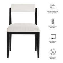 Load image into Gallery viewer, Kai Fabric Dining Chair Set of 2 by Modway

