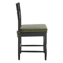 Load image into Gallery viewer, Jax Oak Wood Dining Chair With Wavy Razor Back and Cushion Set of 2 by Modway
