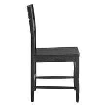 Load image into Gallery viewer, Jax Oak Wood Dining Chair With Wavy Razor Back Set of 2 by Modway
