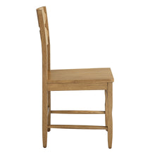 Load image into Gallery viewer, Jax Oak Wood Dining Chair With Wavy Razor Back Set of 2 by Modway
