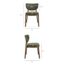 Load image into Gallery viewer, Fenwick Fabric Dining Chairs Set of 2 by Modway
