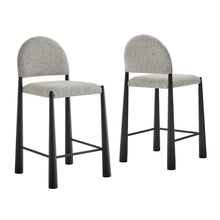 Load image into Gallery viewer, Hayley Upholstered Fabric Counter Stools Set of 2 by Modway
