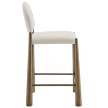 Load image into Gallery viewer, Hayley Upholstered Fabric Counter Stools Set of 2 by Modway
