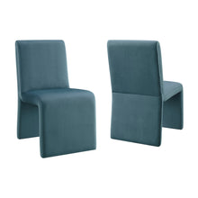 Load image into Gallery viewer, Emory Performance Velvet Dining Side Chair Set of 2 by Modway
