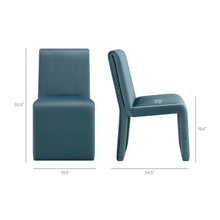 Load image into Gallery viewer, Emory Performance Velvet Dining Side Chair Set of 2 by Modway
