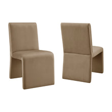 Load image into Gallery viewer, Emory Performance Velvet Dining Side Chair Set of 2 by Modway
