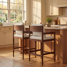 Load image into Gallery viewer, Remington Wood Counter Stool Set of 2 by Modway
