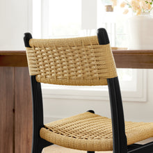 Load image into Gallery viewer, Wynn Rope and Wood Dining Side Chair by Modway
