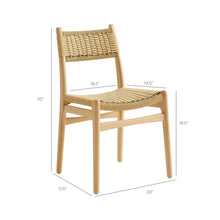 Load image into Gallery viewer, Wynn Rope and Wood Dining Side Chair by Modway
