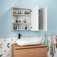 Load image into Gallery viewer, 36&quot; Bathroom Medicine Cabinet with 3 Mirrors
