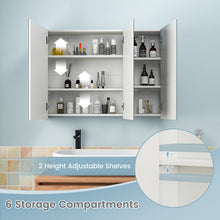 Load image into Gallery viewer, 36&quot; Bathroom Medicine Cabinet with 3 Mirrors
