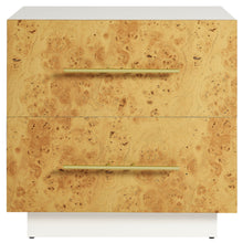 Load image into Gallery viewer, Abel 2-Drawer Burl Wood Nightstand by Modway
