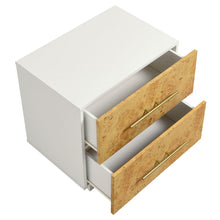 Load image into Gallery viewer, Abel 2-Drawer Burl Wood Nightstand by Modway
