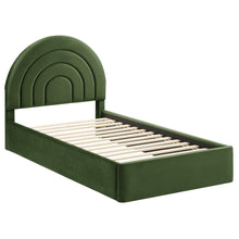 Load image into Gallery viewer, Solana Arched Performance Velvet Twin Platform Bed by Modway
