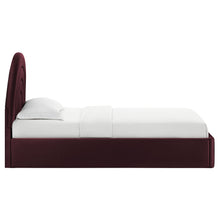 Load image into Gallery viewer, Solana Arched Performance Velvet Twin Platform Bed by Modway
