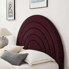 Load image into Gallery viewer, Solana Arched Performance Velvet Queen Platform Bed by Modway
