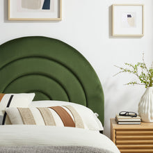 Load image into Gallery viewer, Solana Arched Performance Velvet Twin Headboard by Modway
