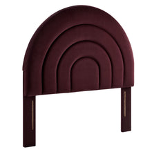 Load image into Gallery viewer, Solana Arched Performance Velvet Twin Headboard by Modway
