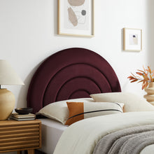 Load image into Gallery viewer, Solana Arched Performance Velvet Twin Headboard by Modway
