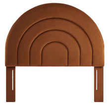 Load image into Gallery viewer, Solana Arched Performance Velvet Twin Headboard by Modway
