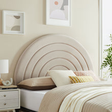 Load image into Gallery viewer, Solana Arched Performance Velvet Queen Headboard by Modway

