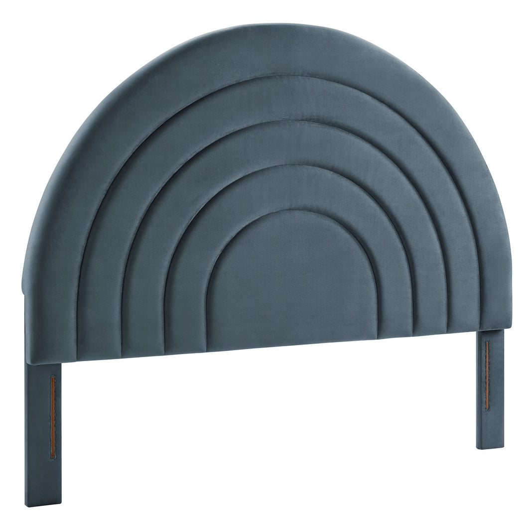 Solana Arched Performance Velvet Queen Headboard by Modway