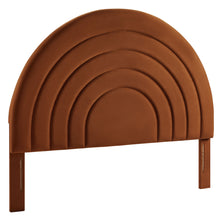 Load image into Gallery viewer, Solana Arched Performance Velvet Queen Headboard by Modway
