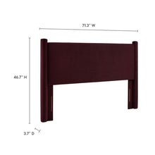 Load image into Gallery viewer, Rael Performance Velvet Queen Headboard by Modway
