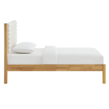 Load image into Gallery viewer, Olea Channel Tufted Boucle Solid Wood Twin Platform Bed by Modway
