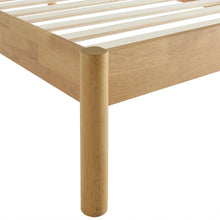 Load image into Gallery viewer, Olea Channel Tufted Boucle Solid Wood Twin Platform Bed by Modway

