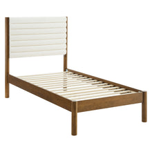 Load image into Gallery viewer, Olea Channel Tufted Boucle Solid Wood Twin Platform Bed by Modway
