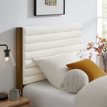 Load image into Gallery viewer, Olea Channel Tufted Boucle Solid Wood Twin Platform Bed by Modway
