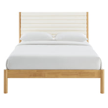 Load image into Gallery viewer, Olea Channel Tufted Boucle Solid Wood Full Platform Bed by Modway
