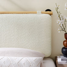 Load image into Gallery viewer, Anela Wall-Mounted Chenille Upholstered Twin Headboard by Modway
