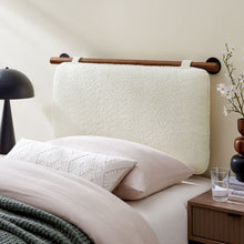 Load image into Gallery viewer, Anela Wall-Mounted Chenille Upholstered Twin Headboard by Modway
