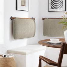 Load image into Gallery viewer, Anela Wall-Mounted Chenille Upholstered Twin Headboard by Modway
