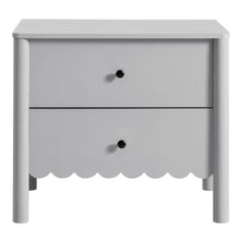 Load image into Gallery viewer, Emmeline Scalloped 2-Drawer Nightstand by Modway
