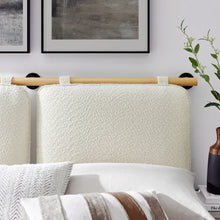 Load image into Gallery viewer, Anela Wall-Mounted Chenille Upholstered Queen Headboard by Modway
