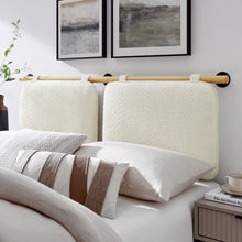 Load image into Gallery viewer, Anela Wall-Mounted Chenille Upholstered Queen Headboard by Modway
