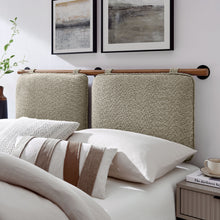 Load image into Gallery viewer, Anela Wall-Mounted Chenille Upholstered Queen Headboard by Modway
