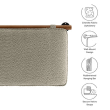 Load image into Gallery viewer, Anela Wall-Mounted Chenille Upholstered Queen Headboard by Modway

