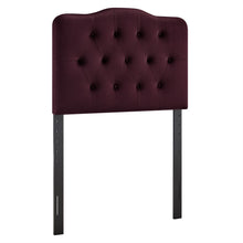 Load image into Gallery viewer, Annabel Stain-Resistant Performance Velvet Twin Headboard by Modway

