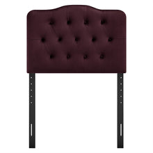 Load image into Gallery viewer, Annabel Stain-Resistant Performance Velvet Twin Headboard by Modway
