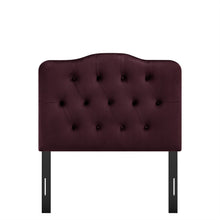 Load image into Gallery viewer, Annabel Stain-Resistant Performance Velvet Twin Headboard by Modway
