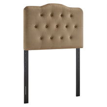 Load image into Gallery viewer, Annabel Stain-Resistant Performance Velvet Twin Headboard by Modway
