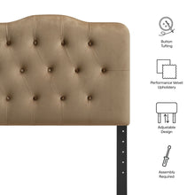 Load image into Gallery viewer, Annabel Stain-Resistant Performance Velvet Twin Headboard by Modway
