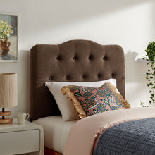 Load image into Gallery viewer, Annabel Premium Linen Blend Twin Headboard by Modway
