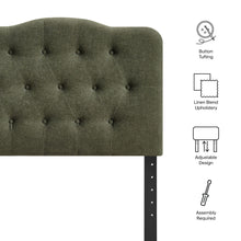 Load image into Gallery viewer, Annabel Premium Linen Blend Twin Headboard by Modway
