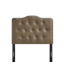 Load image into Gallery viewer, Annabel Faux Leather Twin Headboard by Modway
